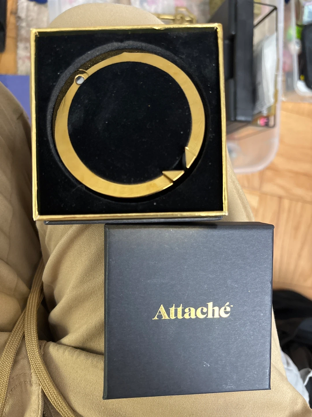 Attache Gold Tone Bracelet