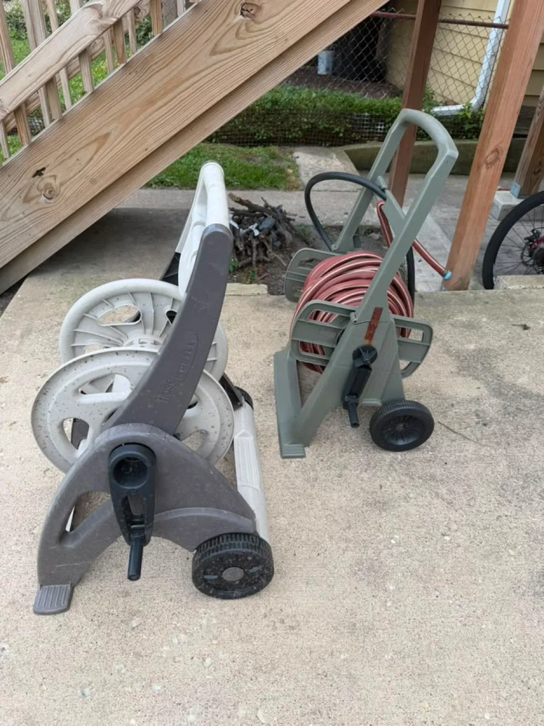 Garden Hose Reel Cart
