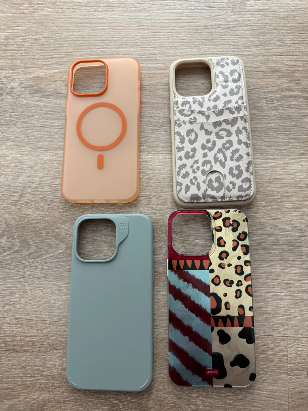 Lot of 4 iPhone 15 pro max Cases