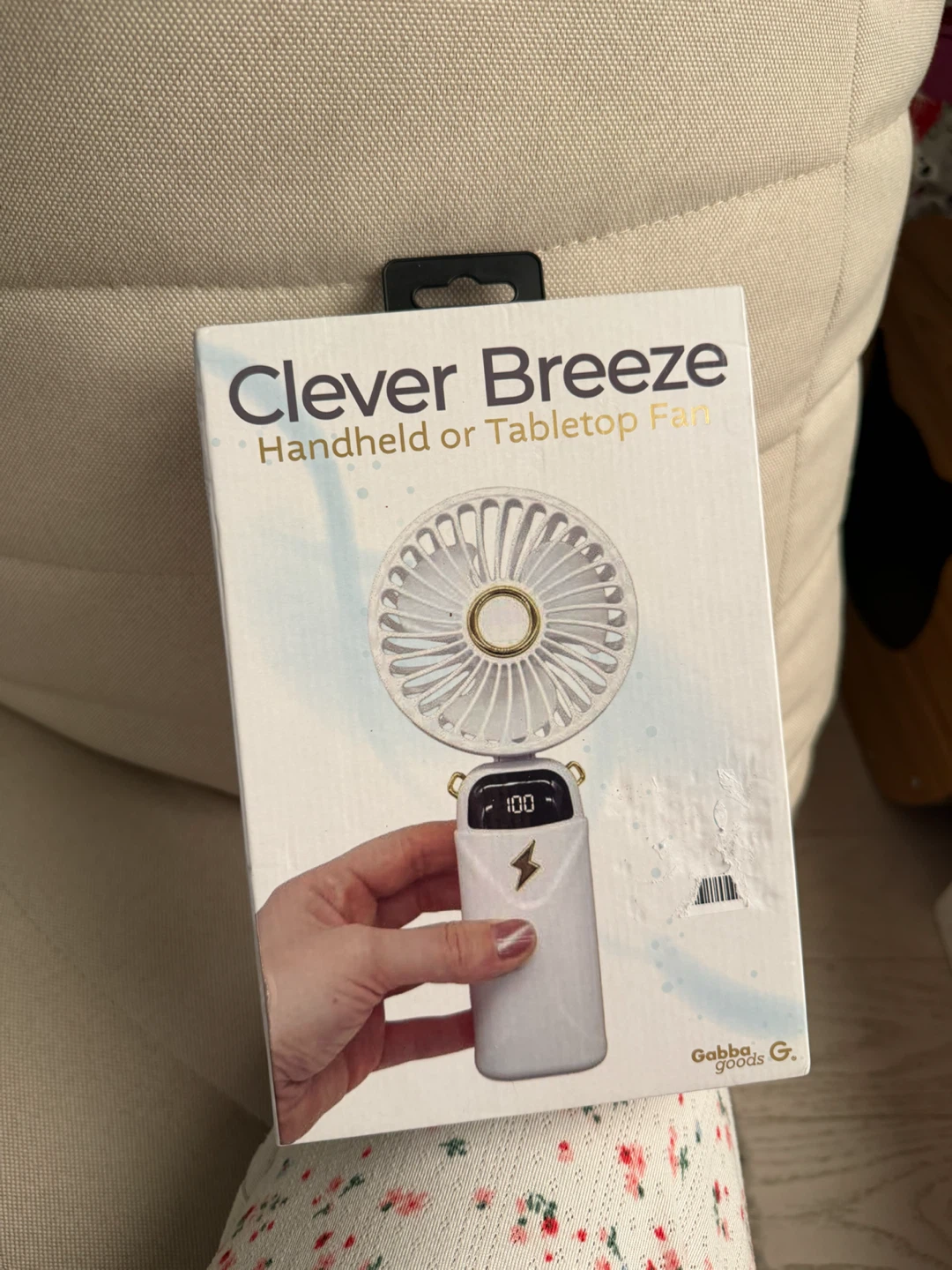 *BNIB* electric portable handheld mini fan - photo 2
