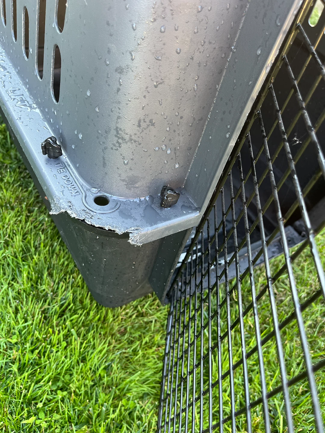 Grey Pet Carrier Crate - photo 5