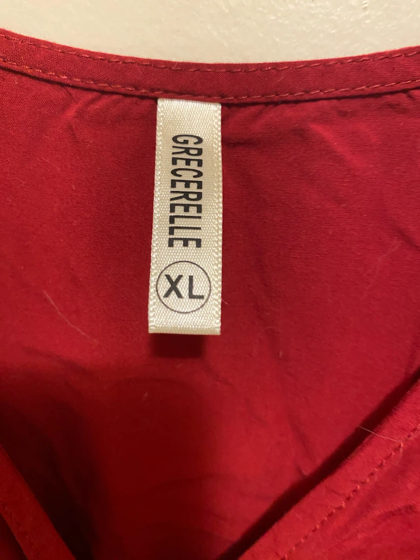 Geregrell Red Wrap Dress XL - photo 2