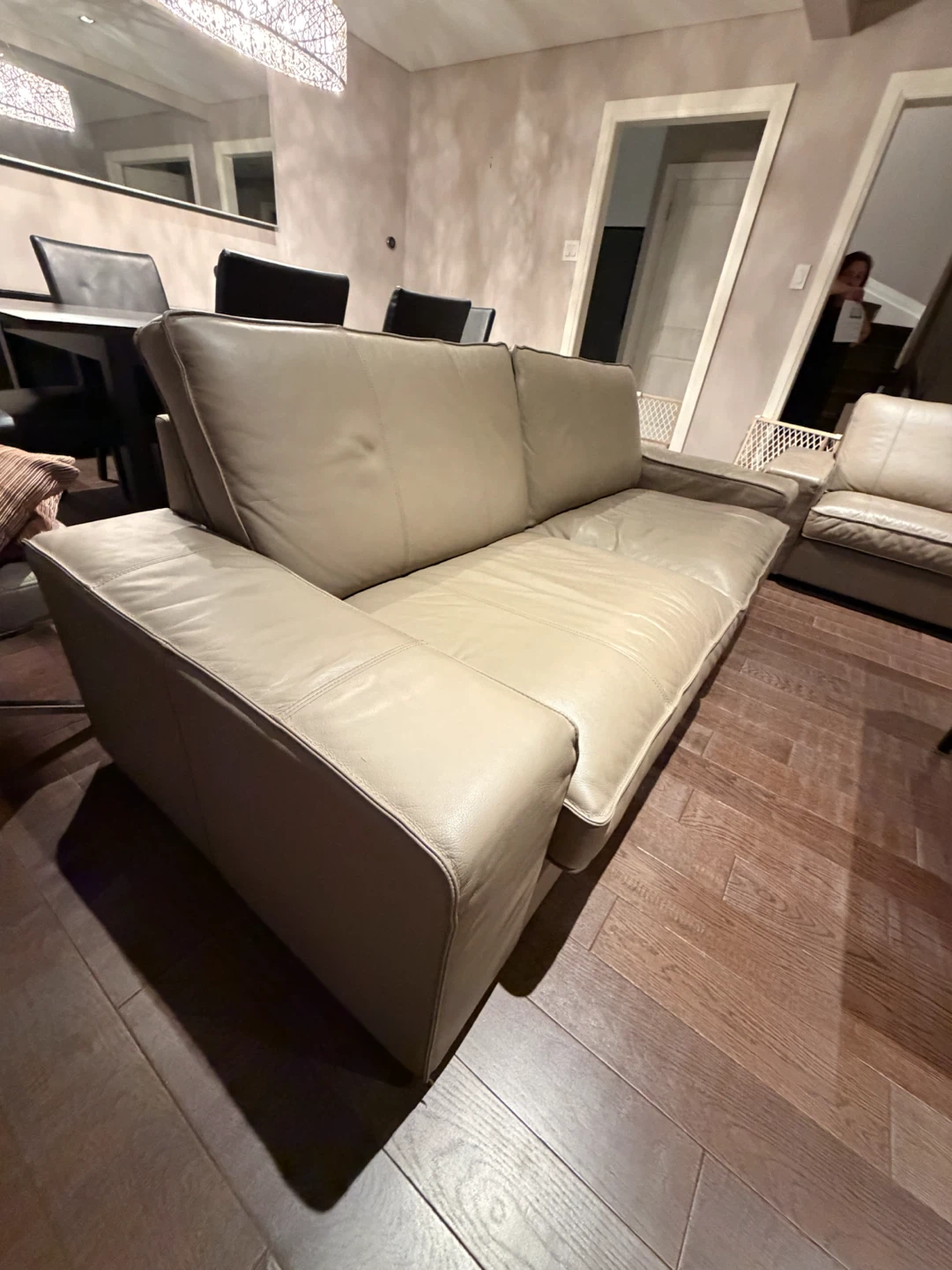Leather  Sofa