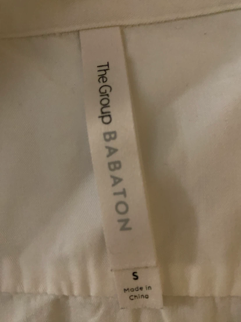 The Group Babaton White Button-Up Shirt - photo 3