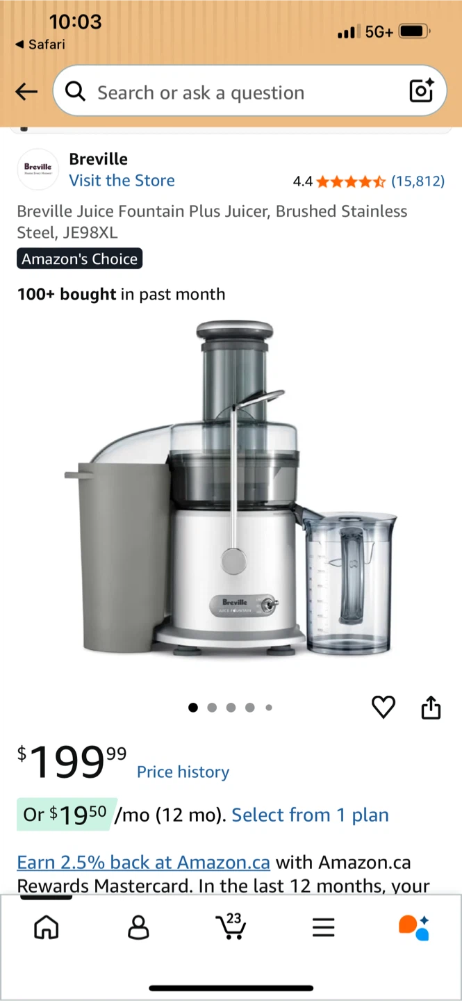Breville Juice Fountain Plus Juicer - photo 3