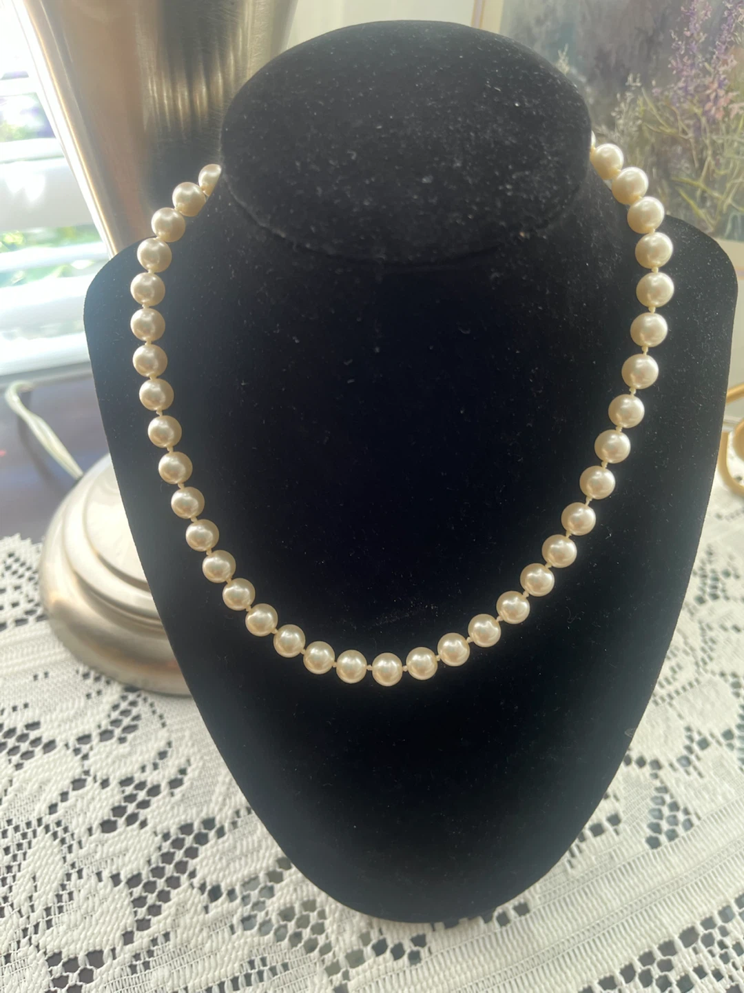Vintage Classic Faux Pearl Necklace