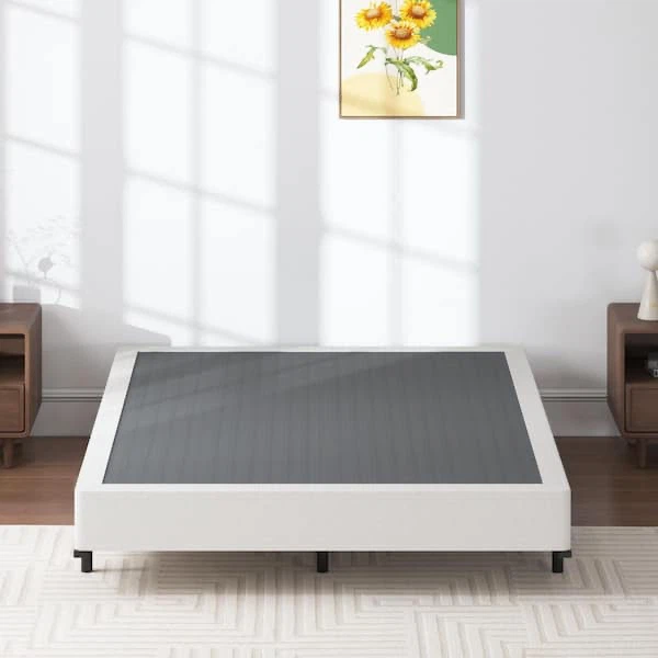 Full Size Box Spring with Easy Clean Fabric Cover