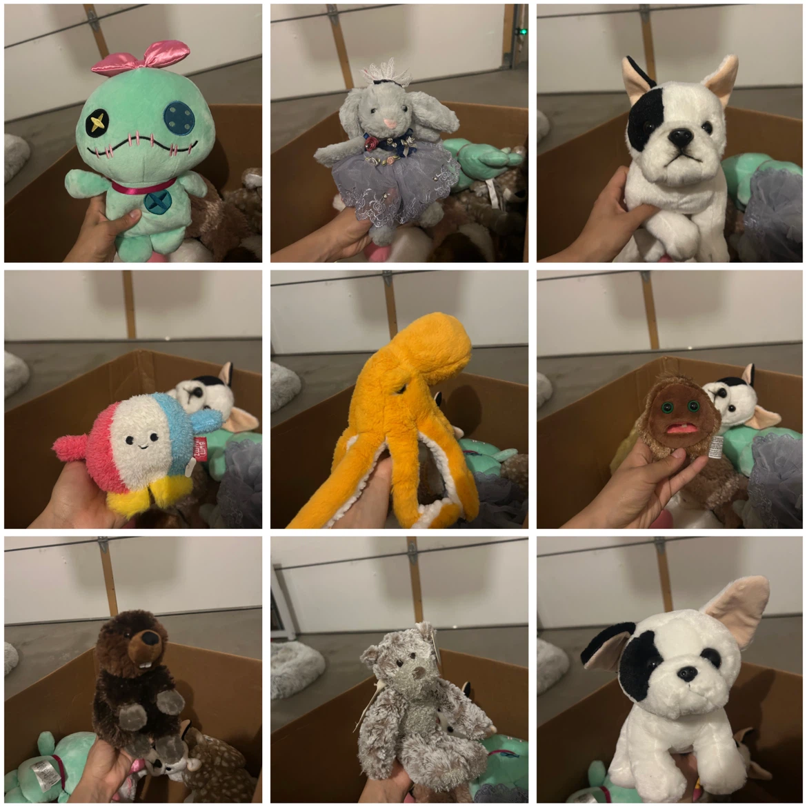 Assorted Stuffed Animals Plush Toys