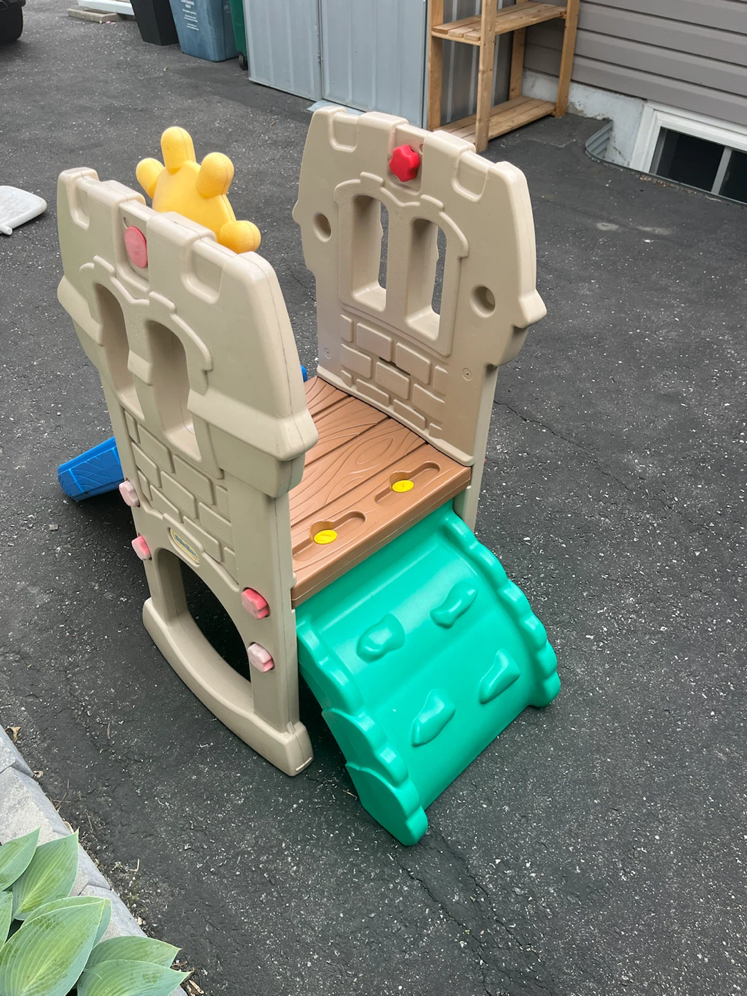 Little Tikes Castle Climber and Slide - photo 3