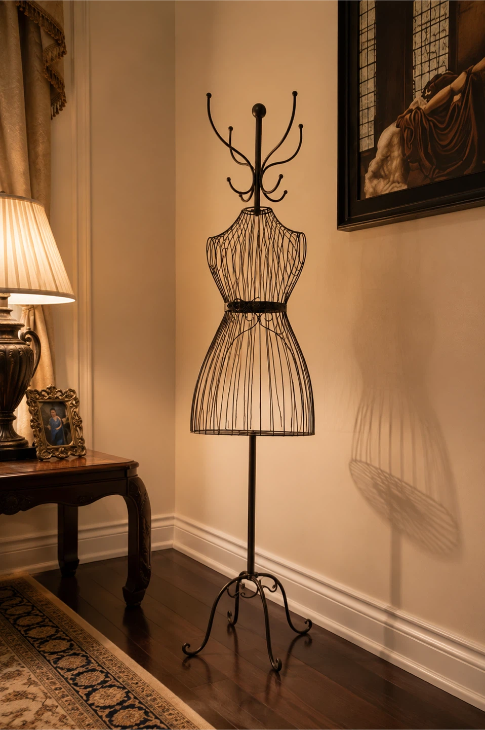 Wire Mannequin Coat Rack