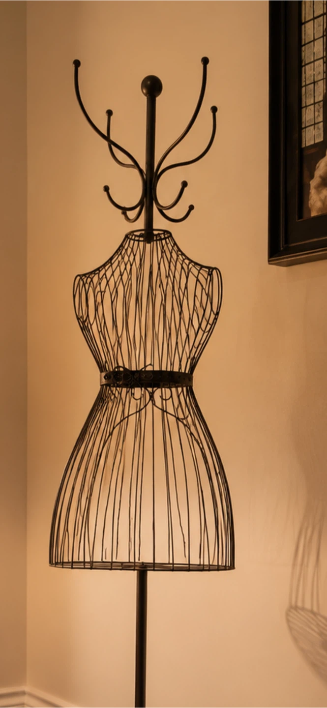 Wire Mannequin Coat Rack - photo 2