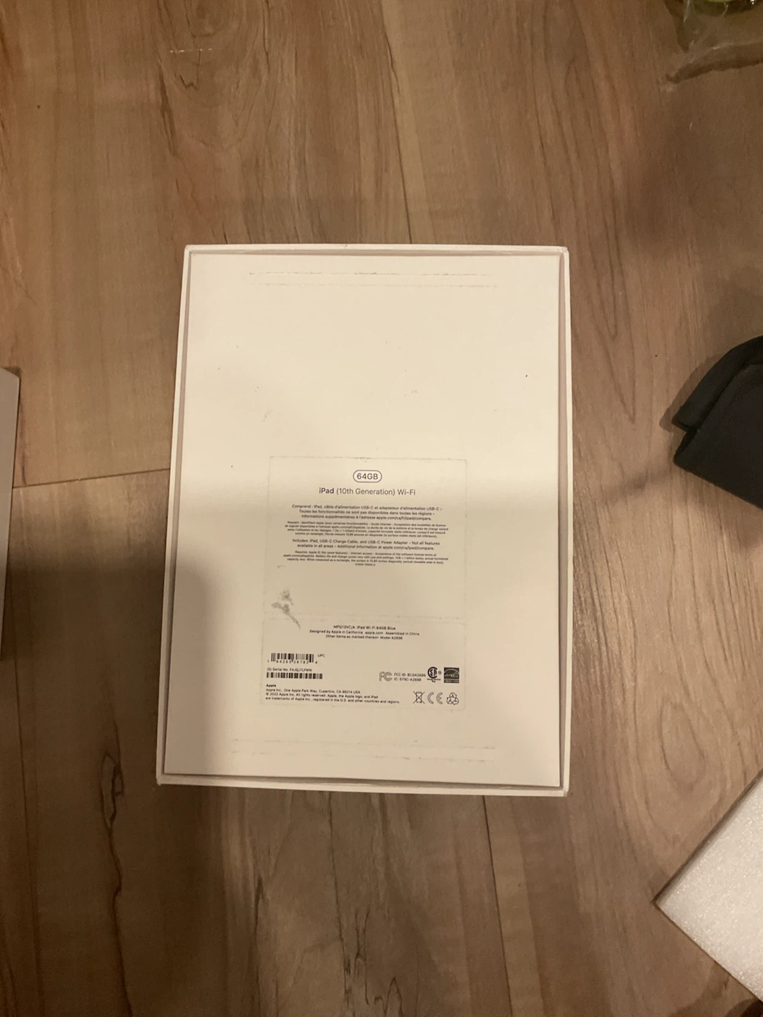 ipad 10th gen empty box 64 gb blue - photo 2