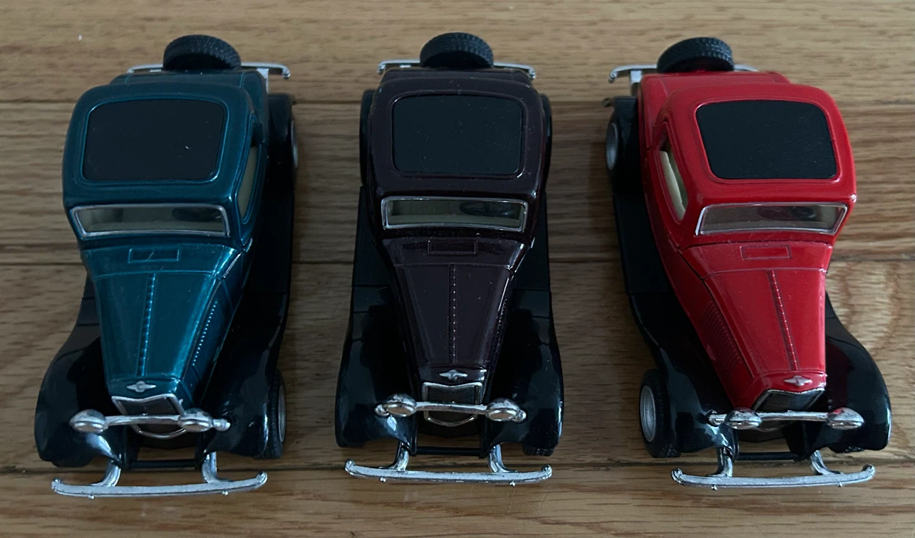Set of 3 Vintage Diecast Model Cars - photo 3