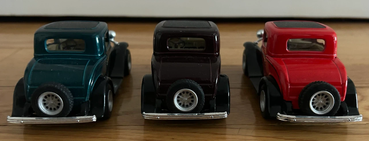 Set of 3 Vintage Diecast Model Cars - photo 4