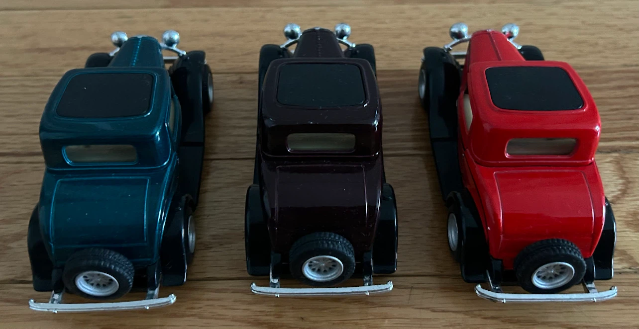 Set of 3 Vintage Diecast Model Cars - photo 5