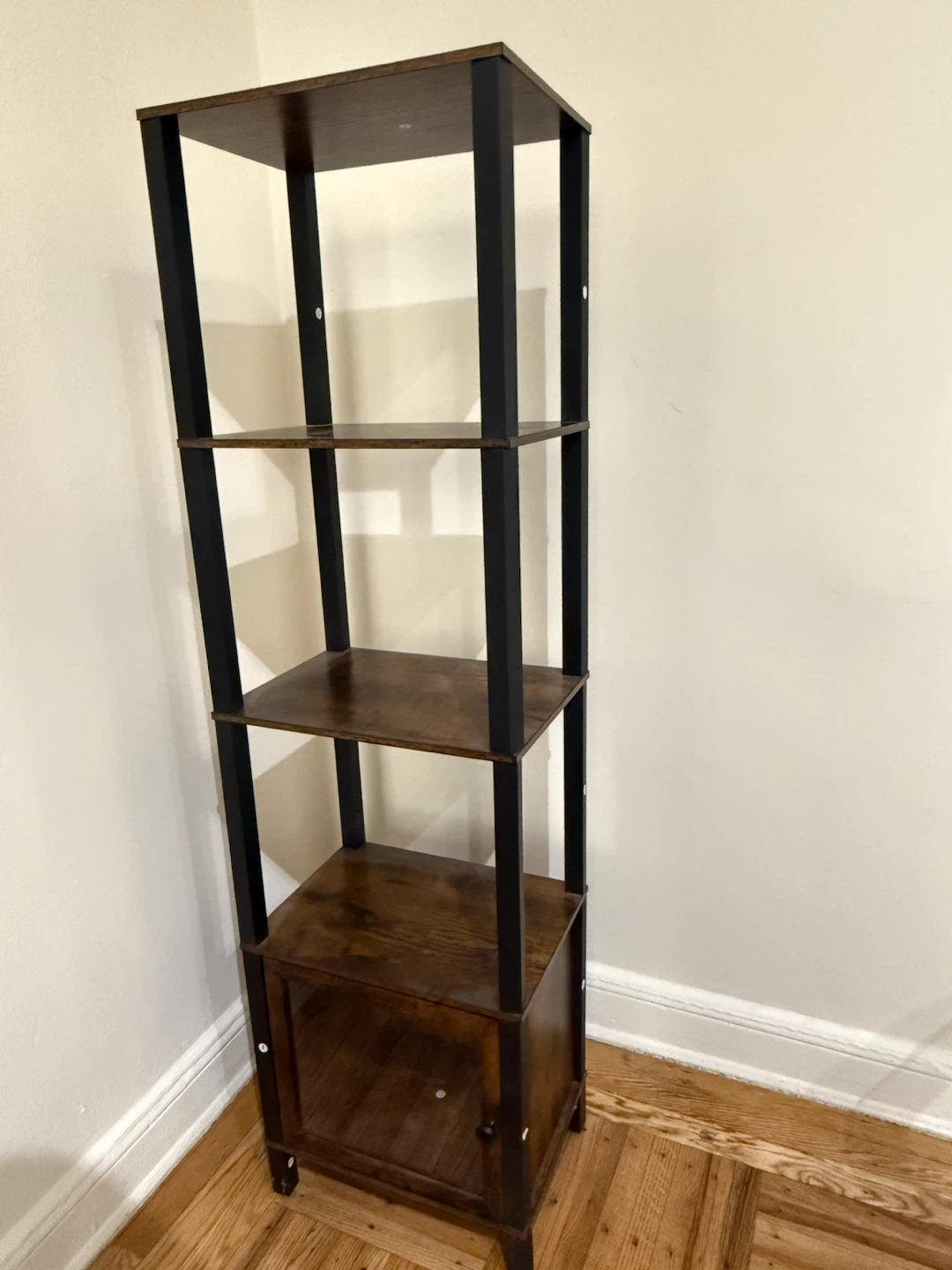 Tall Bookcase with Cabinet
