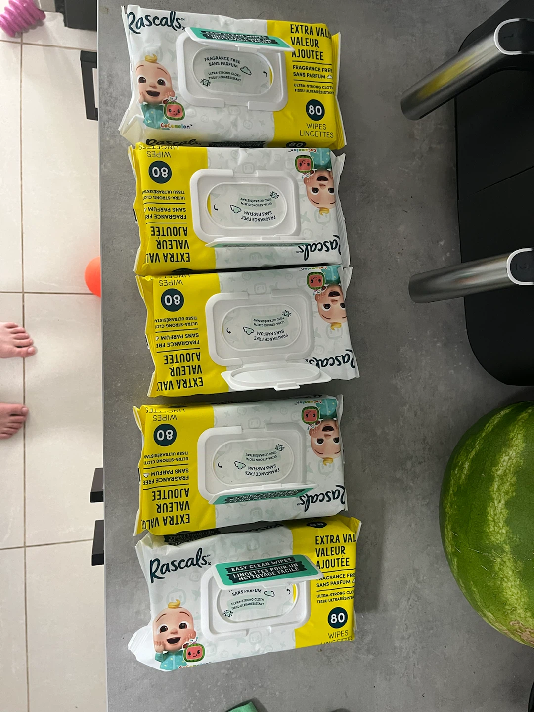 Rascals Easy Clean Wipes - 5 Pack - photo 2