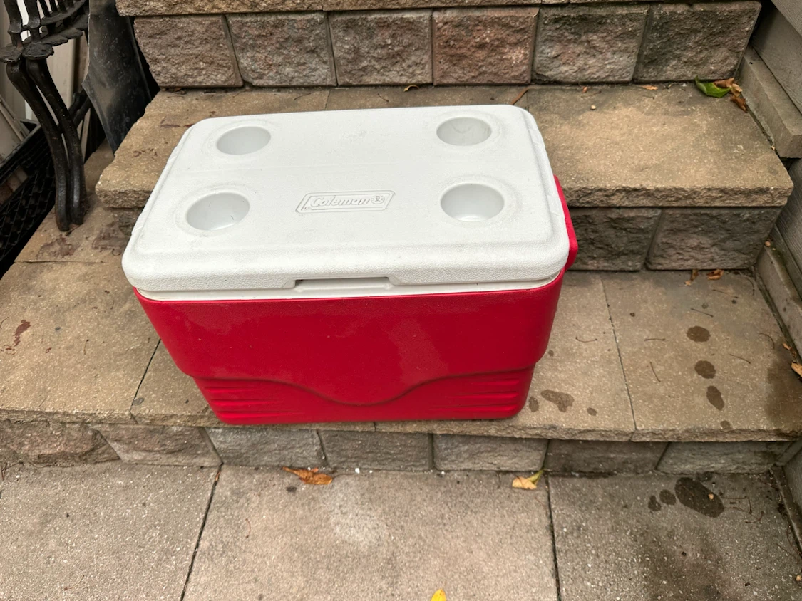 Coleman Cooler Box - Red/White - photo 2