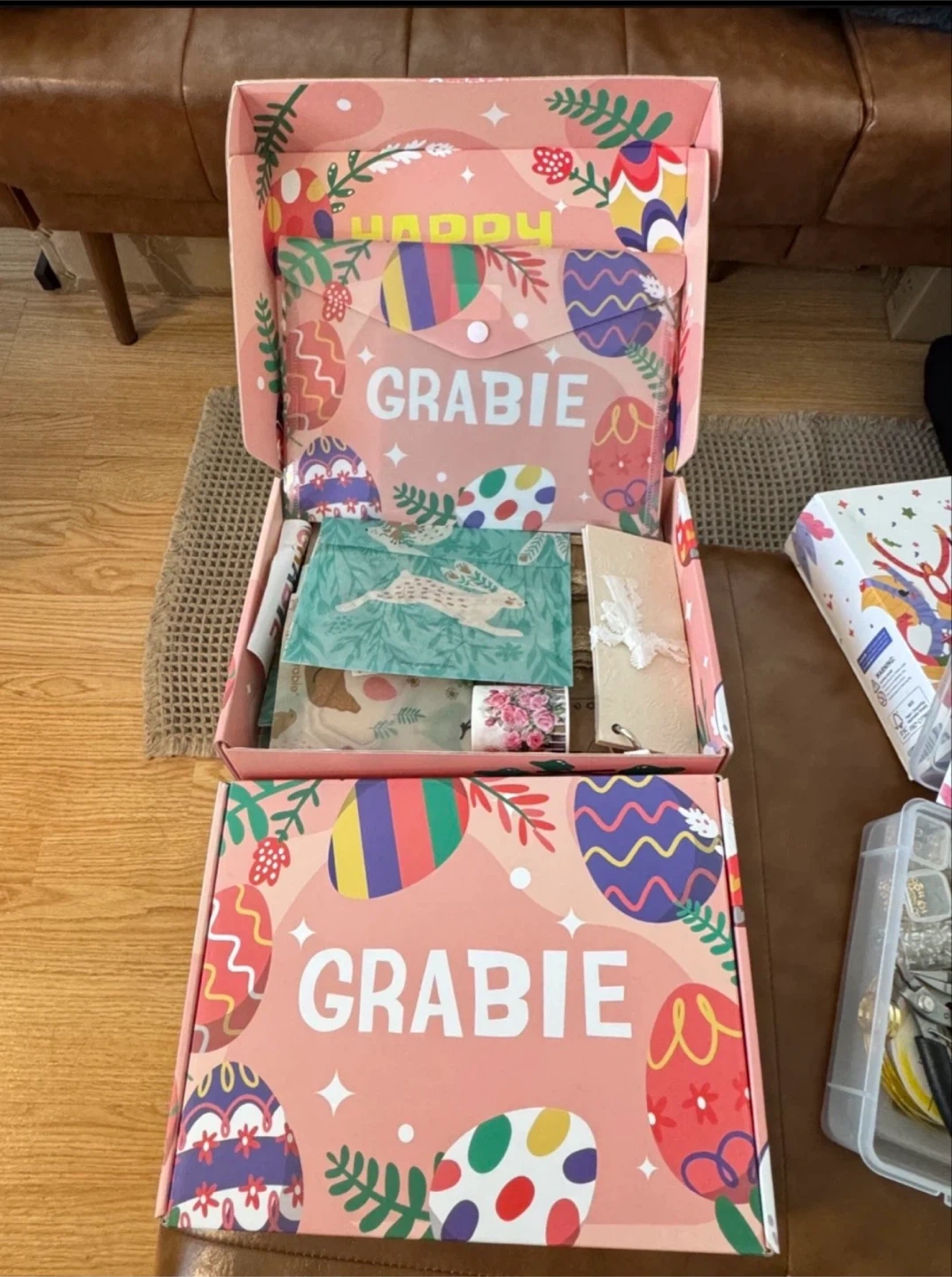 Grābie Easter Crafting Kit with Stickers and Paper