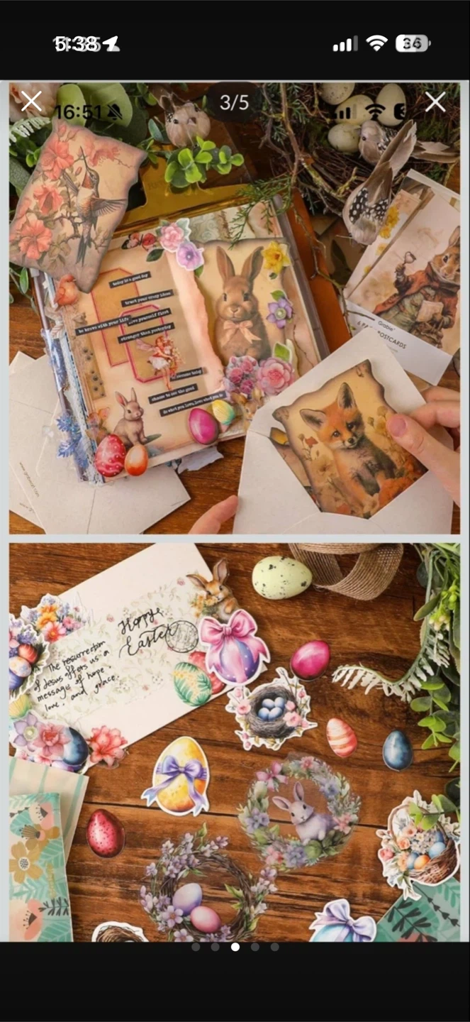 Grābie Easter Crafting Kit with Stickers and Paper - photo 3