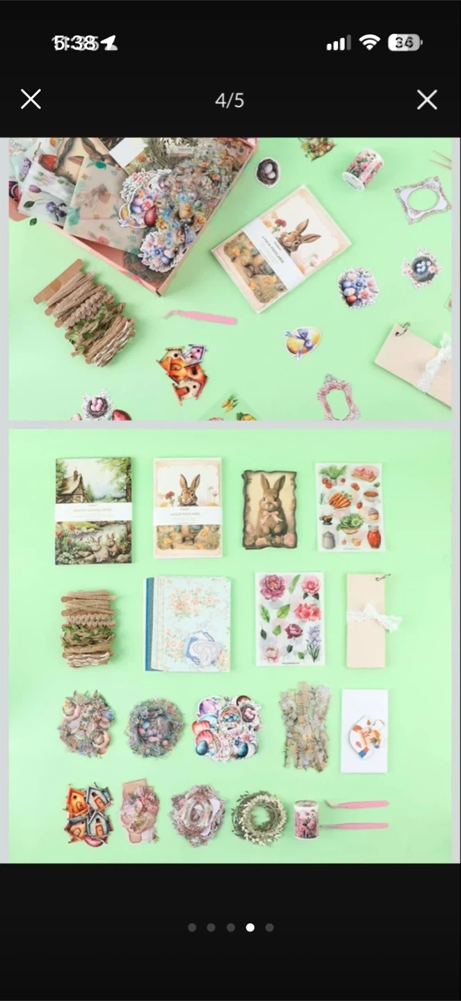 Grābie Easter Crafting Kit with Stickers and Paper - photo 4