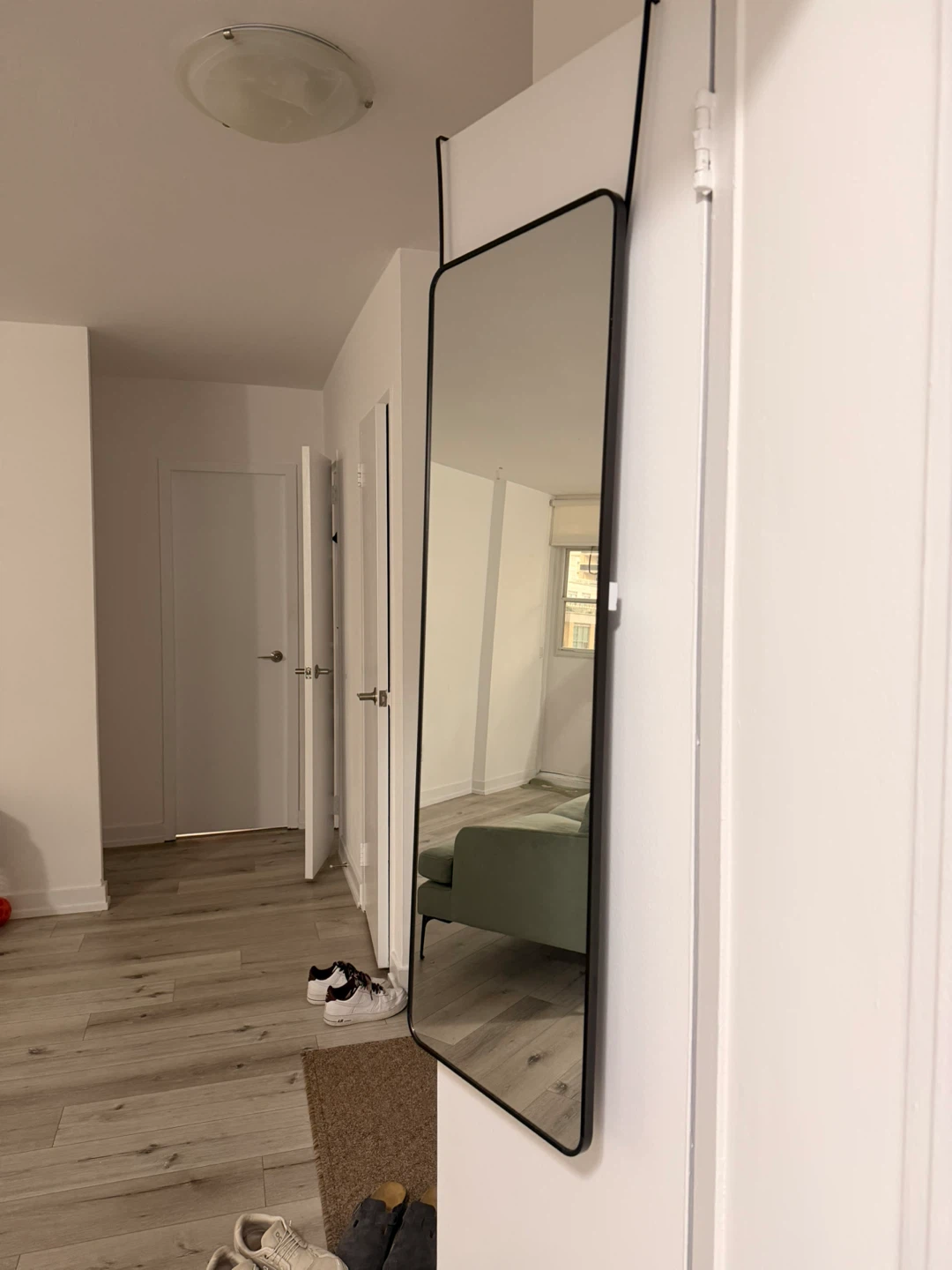 Full Length Over-the-Door Mirror - photo 2