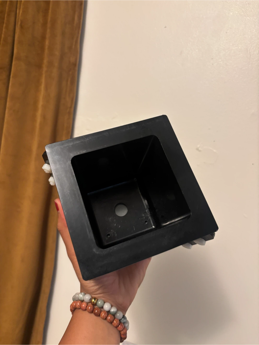 Square Silicone Planter Mold with Support Frame - photo 2