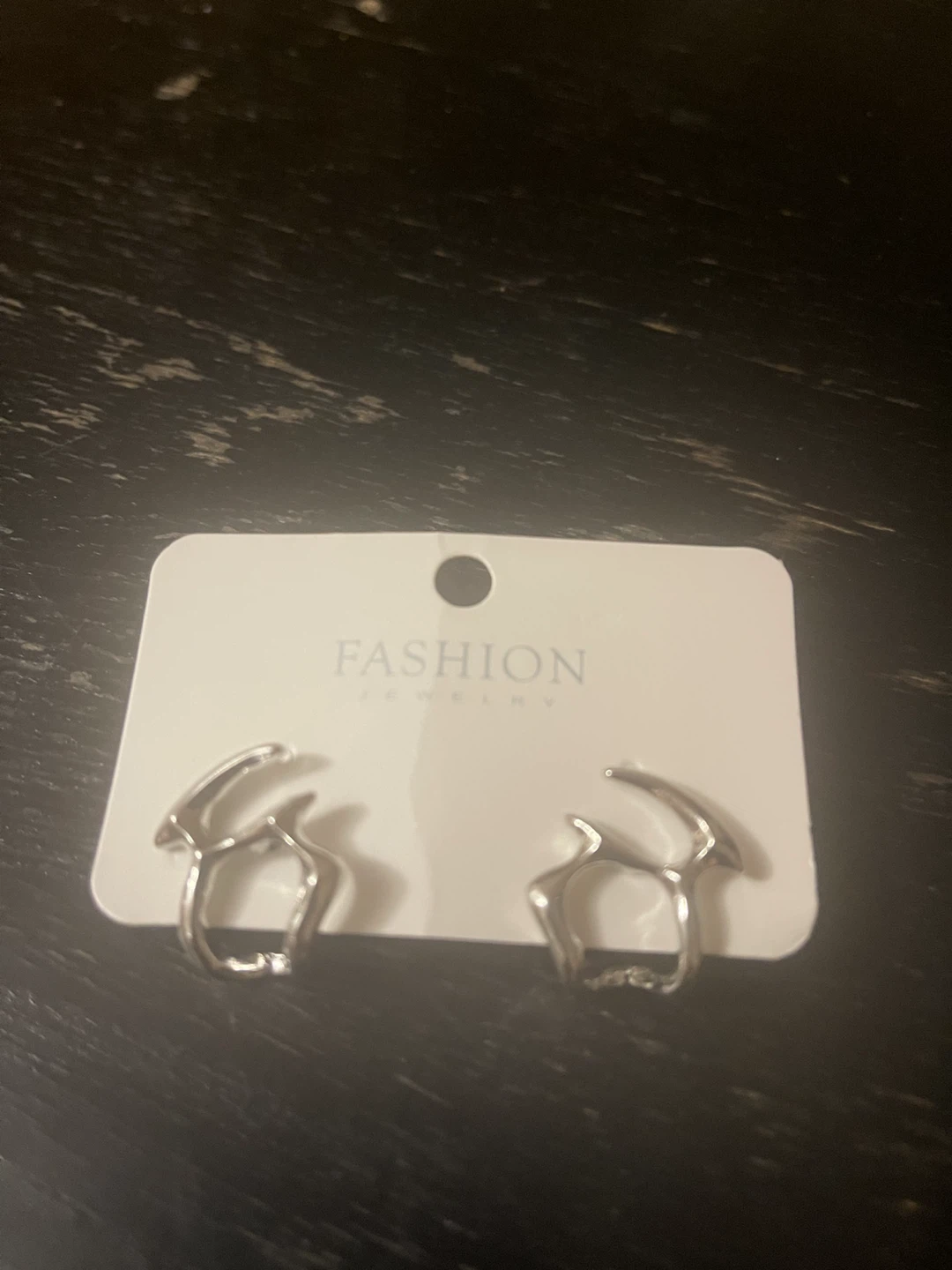 Fashion Jewelry Silver Tone Earrings