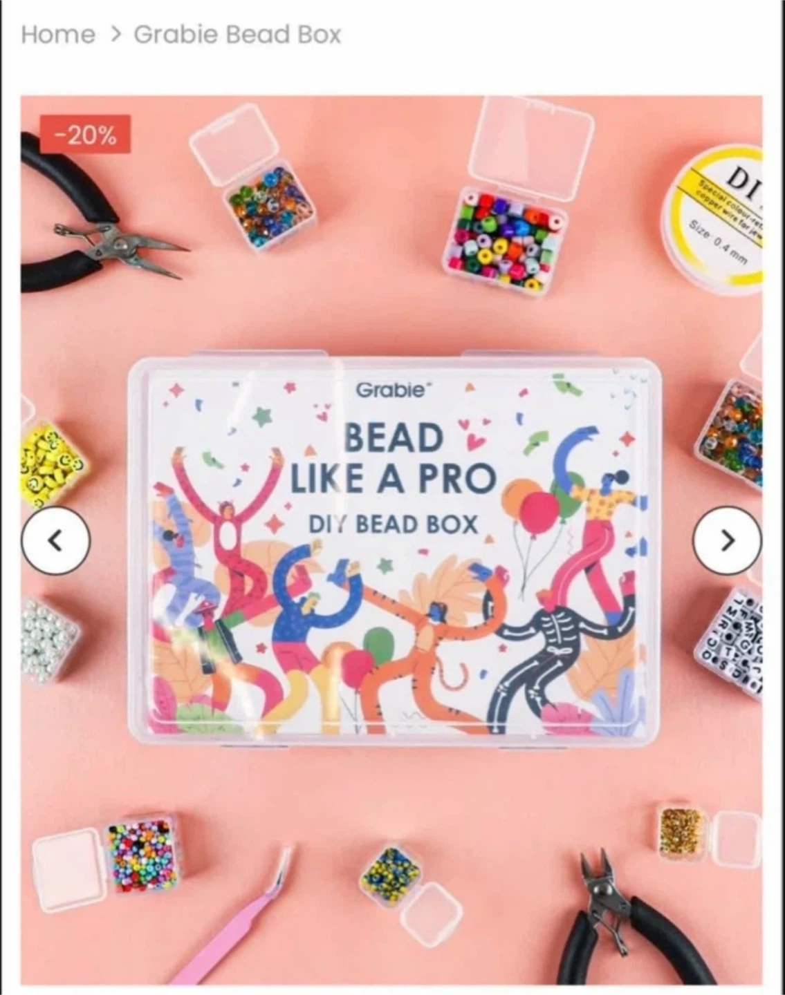 Grabie Bead Like a Pro DIY Bead Box