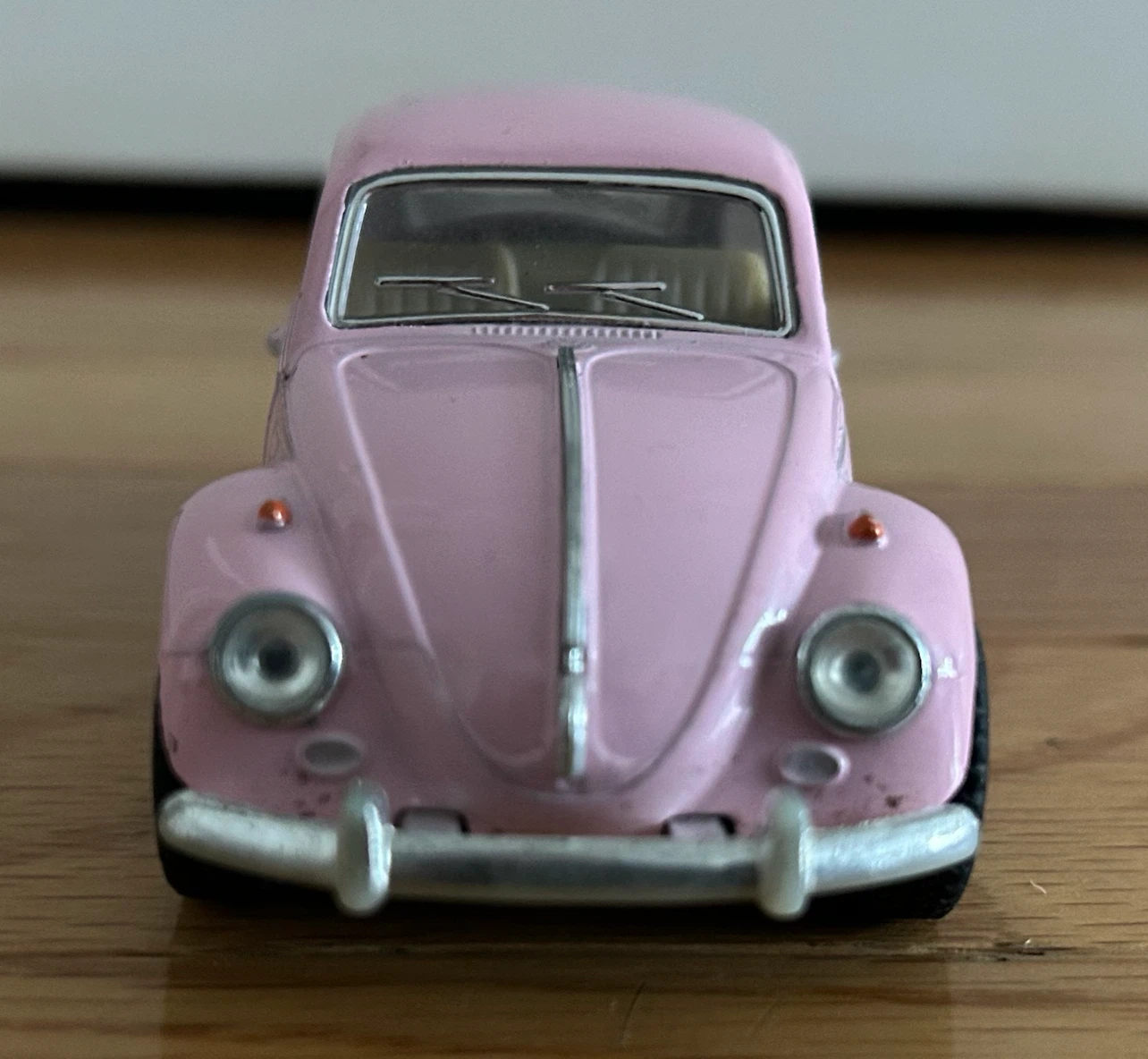 Pink Volkswagen Beetle Toy Car - photo 3