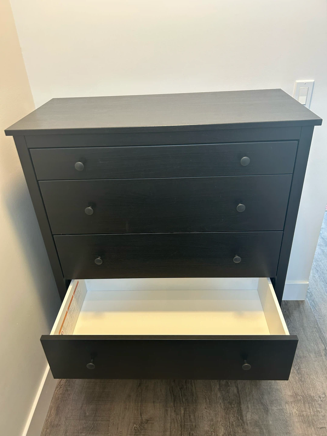 IKEA KOPPANG black dresser 5 drawers - photo 5