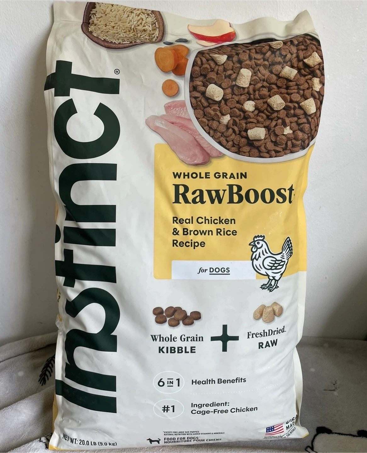 Brand New Instinct Dog Food 20lbs