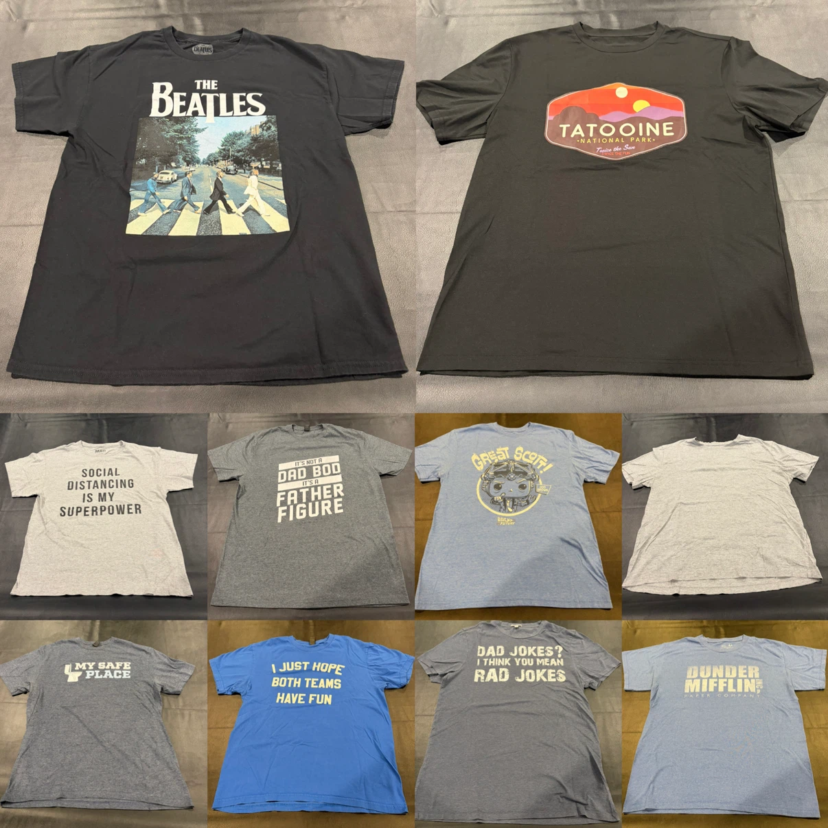 Bundle of 9 Graphic T-Shirts