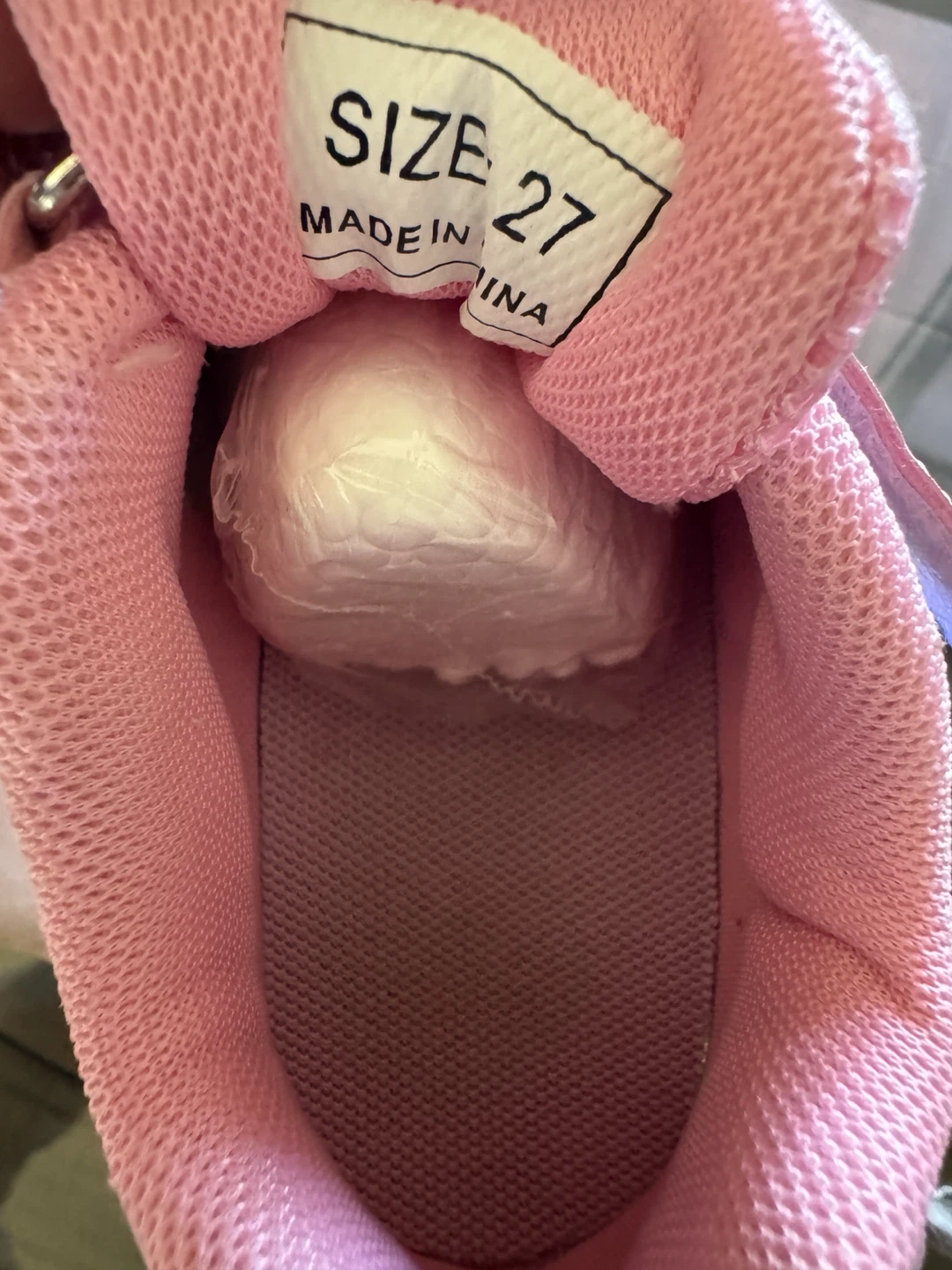 Pink Light-Up Roller Shoes Size 27 - photo 3