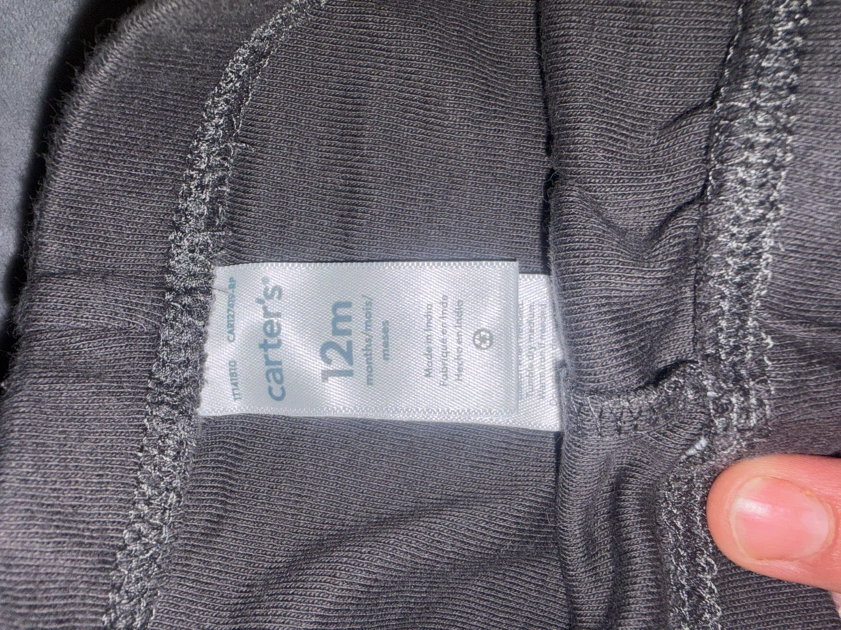 Pantalons Carter's 12 mois gris - photo 2