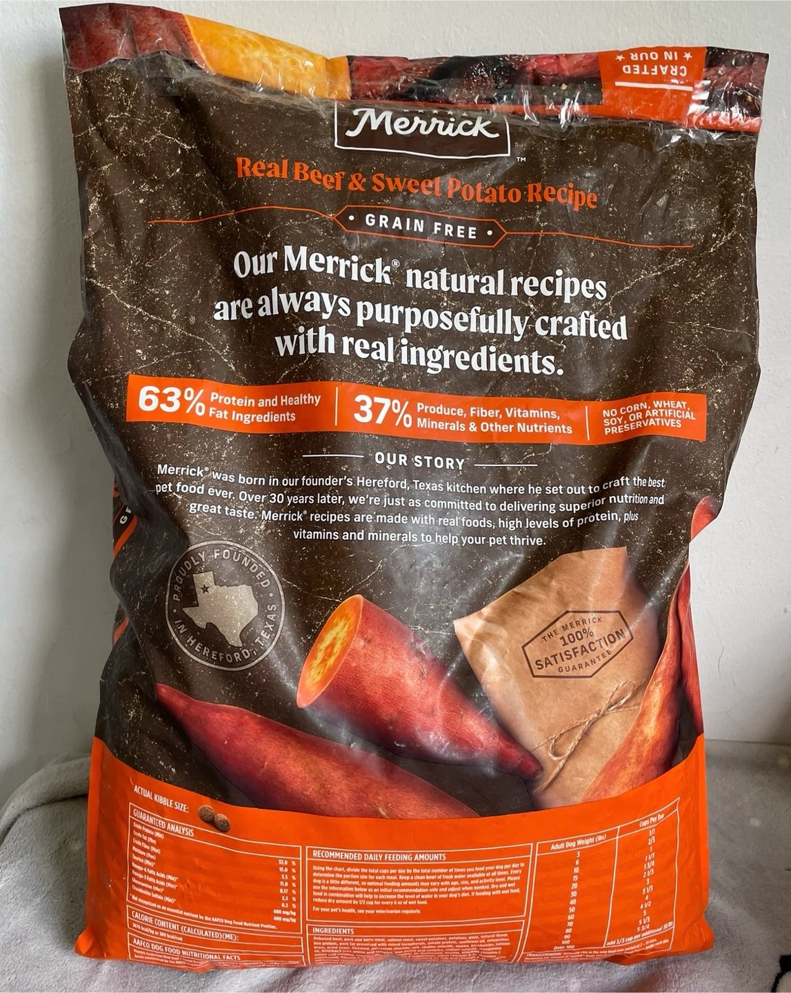 22lbs Merricks Dog Food Poultry Free - photo 3