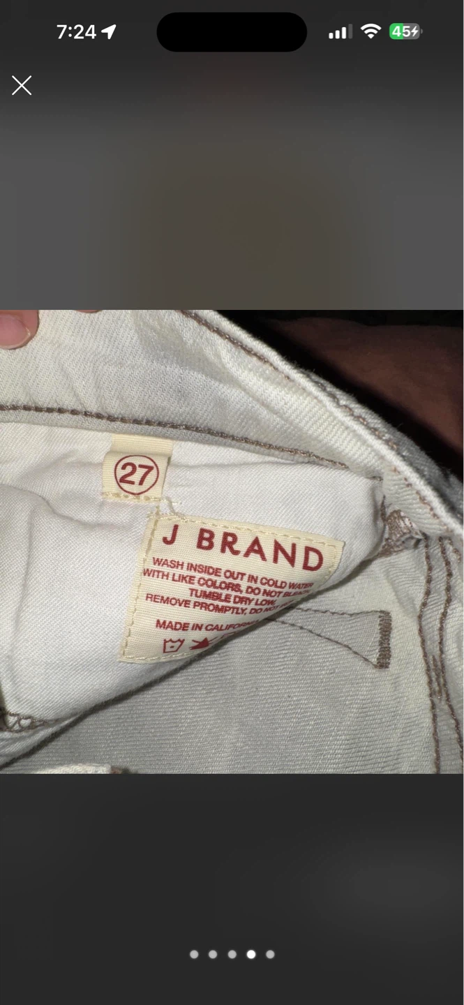 J Brand Pencil Leg Jeans Size 27 - photo 3