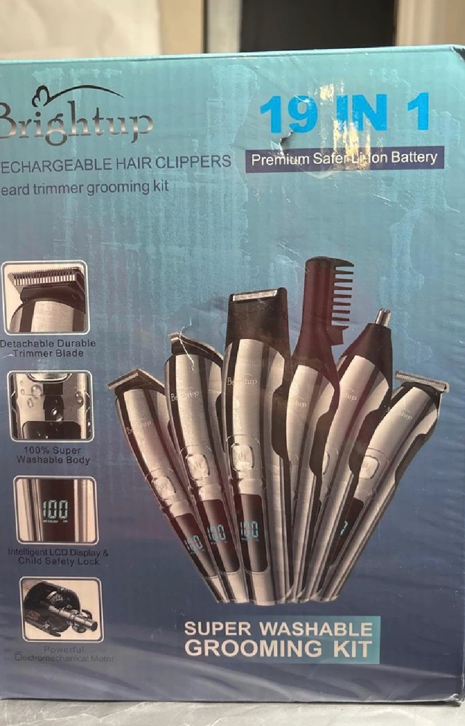 Brightup 18-in-1 Rechargeable Grooming Kit