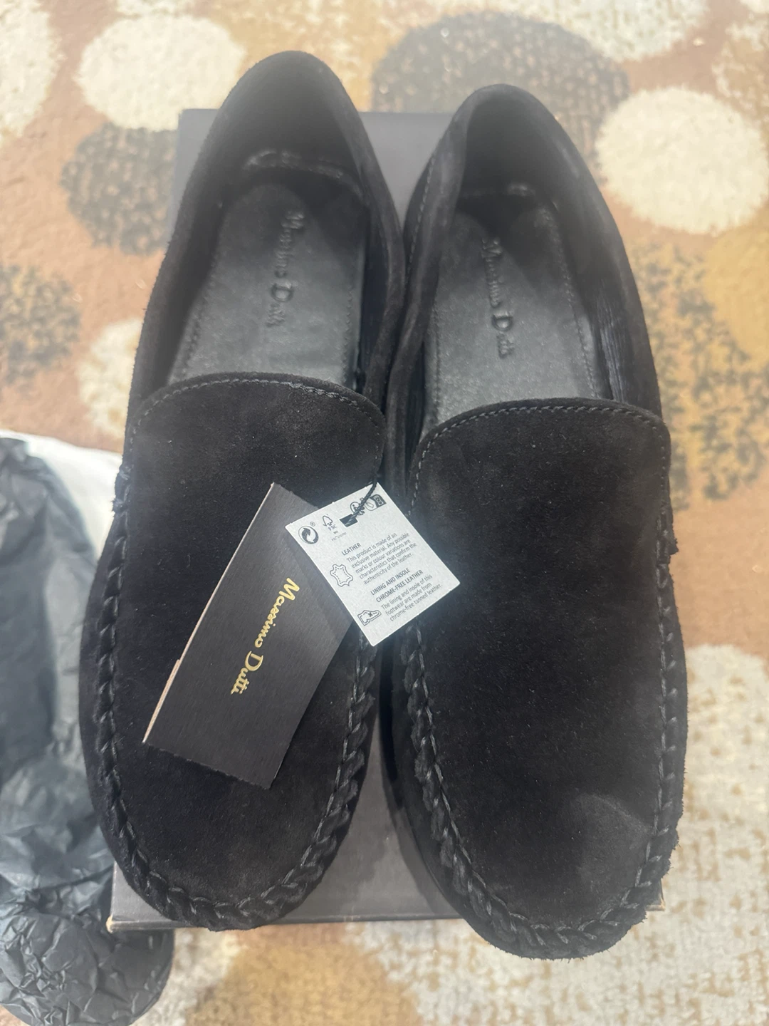 Massimo Dutti Men’s Black Loafers - Brand New w/ Tags - photo 4