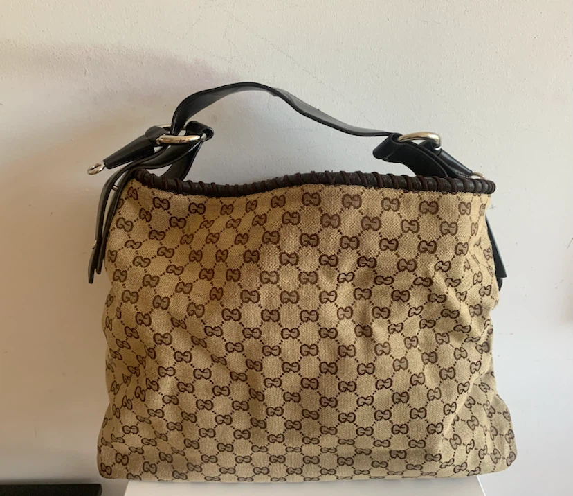 Gucci Monogram Hobo Bag