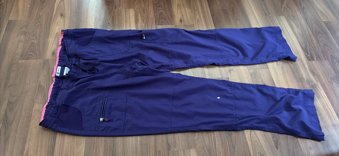 Koi Lite Purple Scrub Pants XL