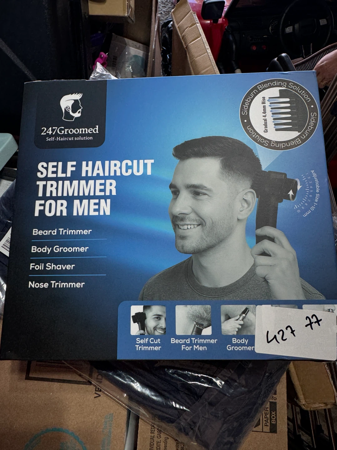 247Groomed Self Haircut Trimmer for Men
