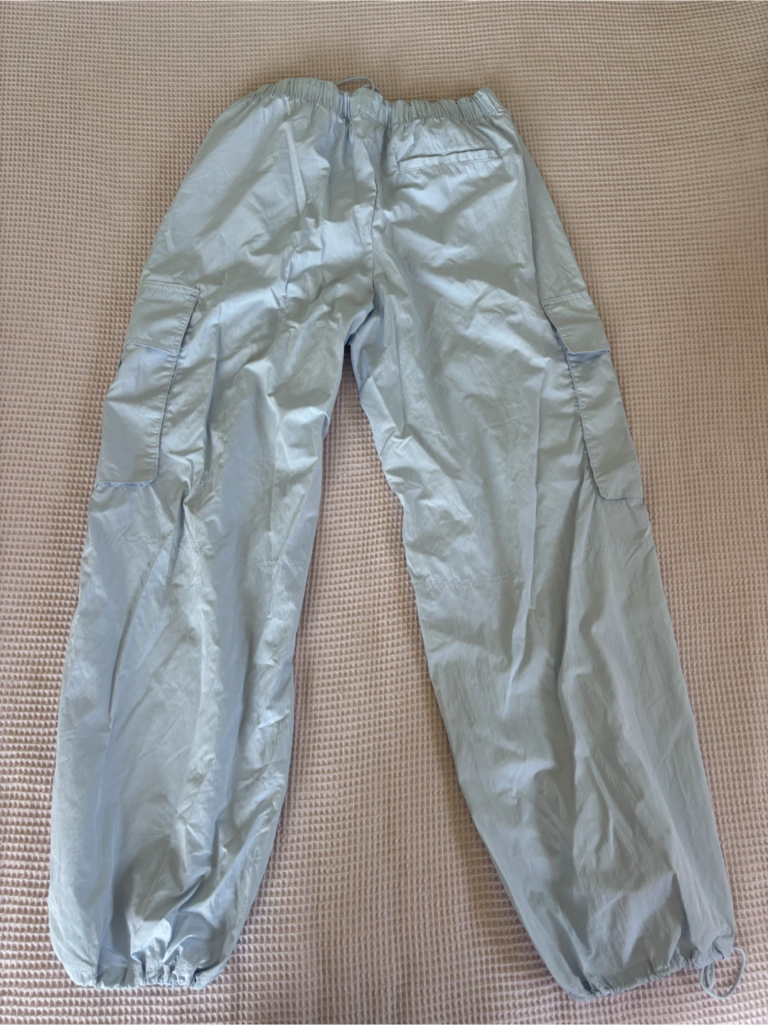 Light Blue Parachute Pants aerie