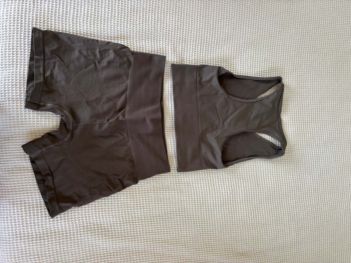 Gymshark Sports Bra and Shorts Set