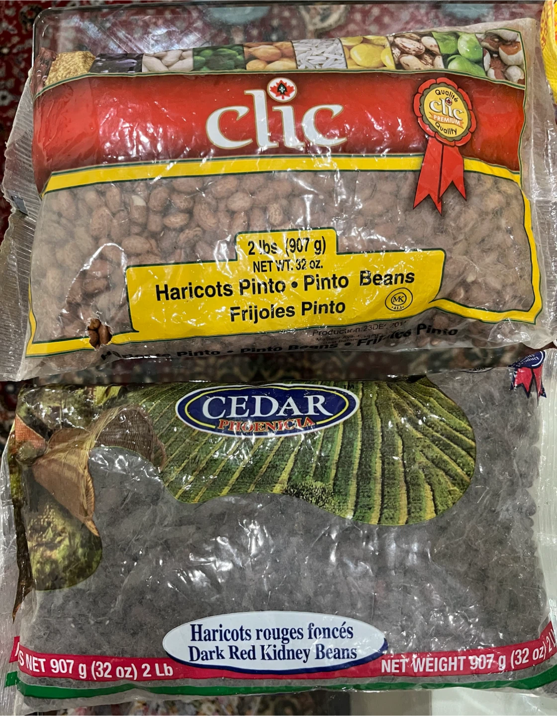 2 lbs Kidney & Pinto Beans