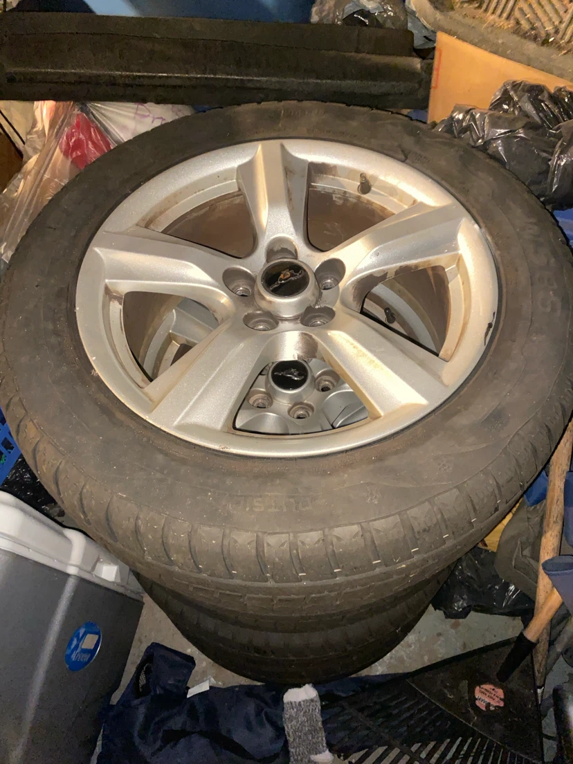 Ford Mustang Wheels and Tires (Set of 4)
