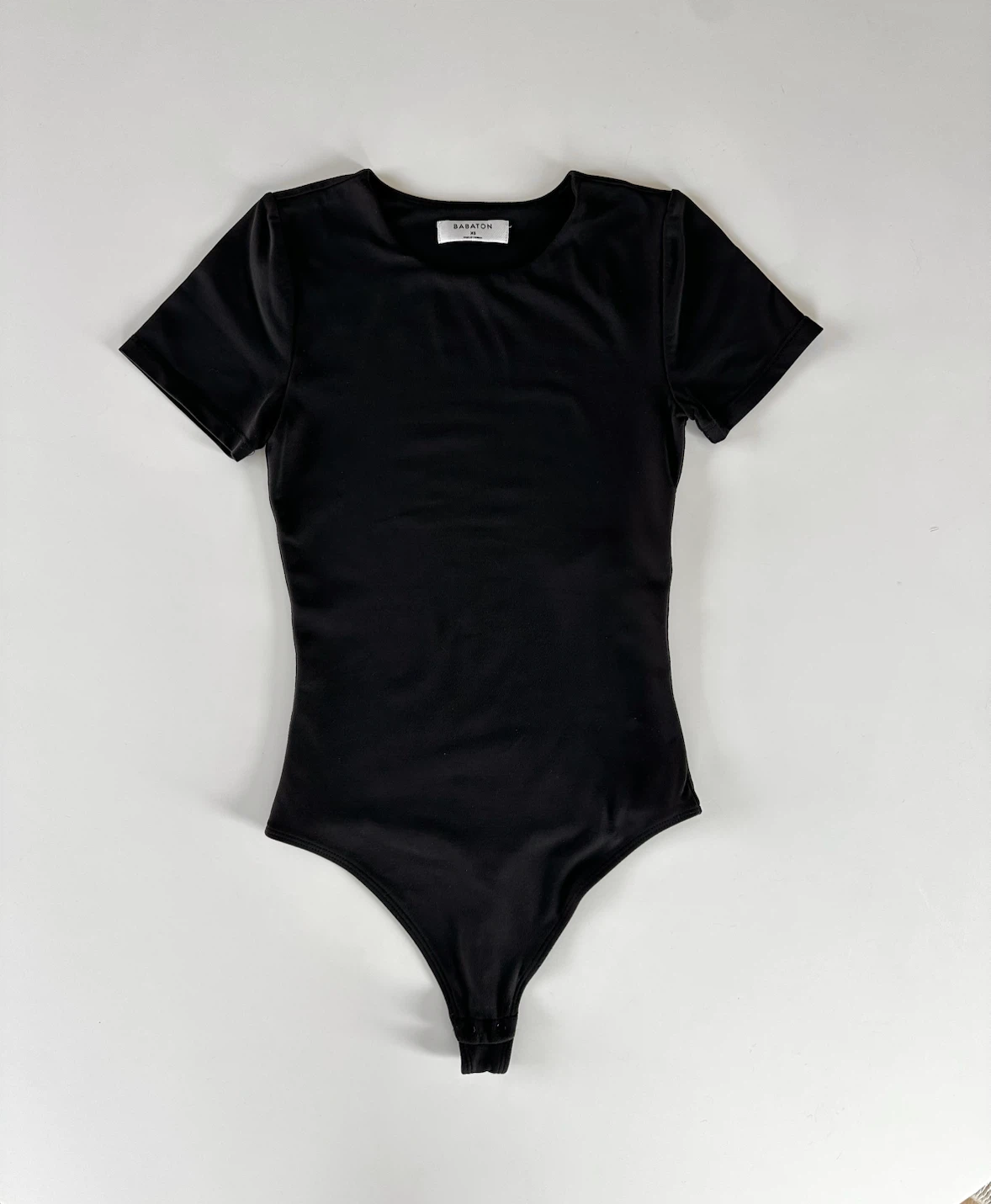 Aritzia Babaton Countour Crew Short-Sleeve Bodysuit