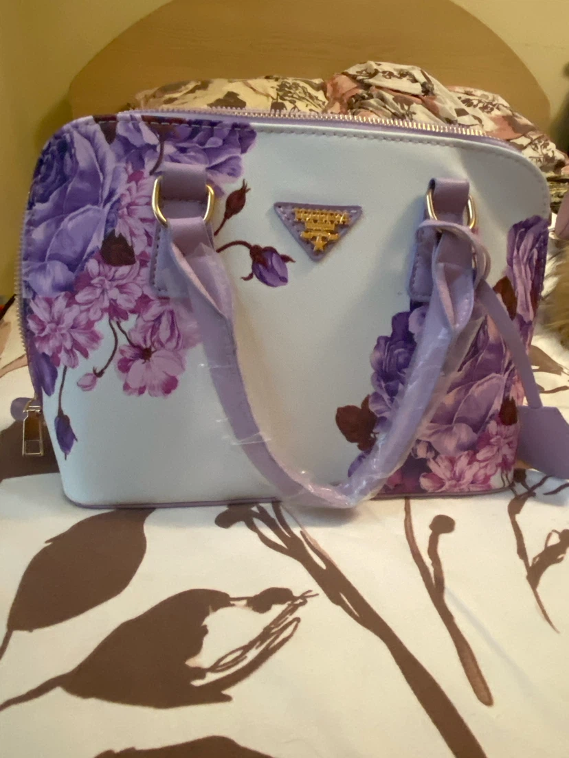Women's Floral Print Handbag