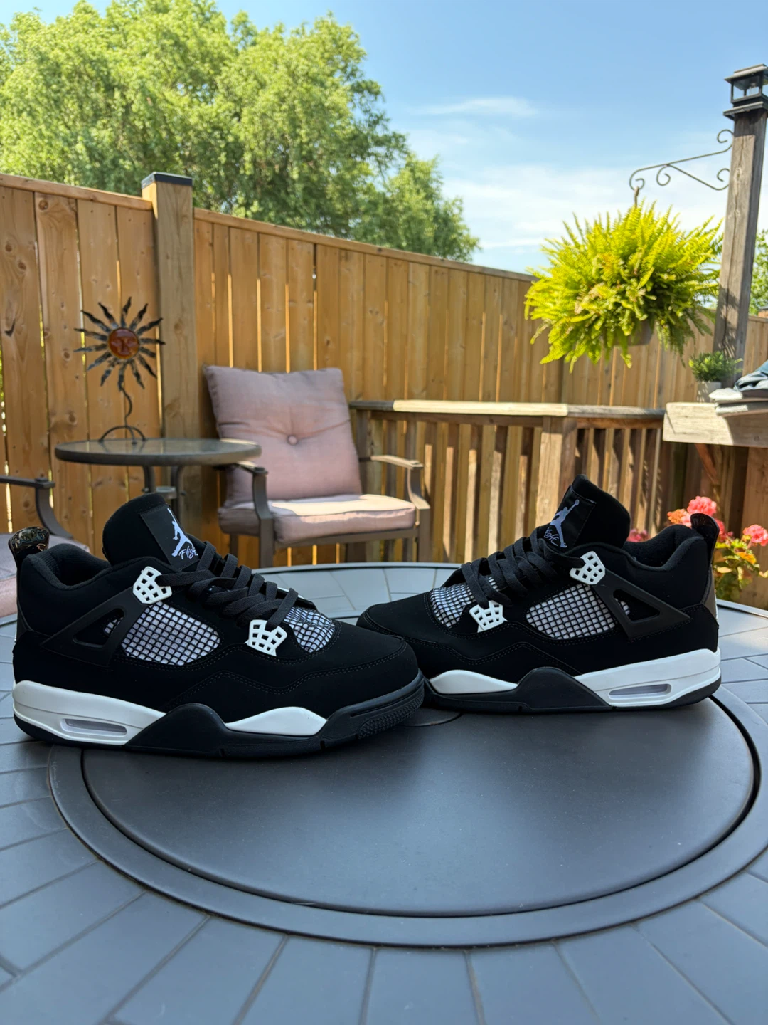 Air jordan 4 white thunder