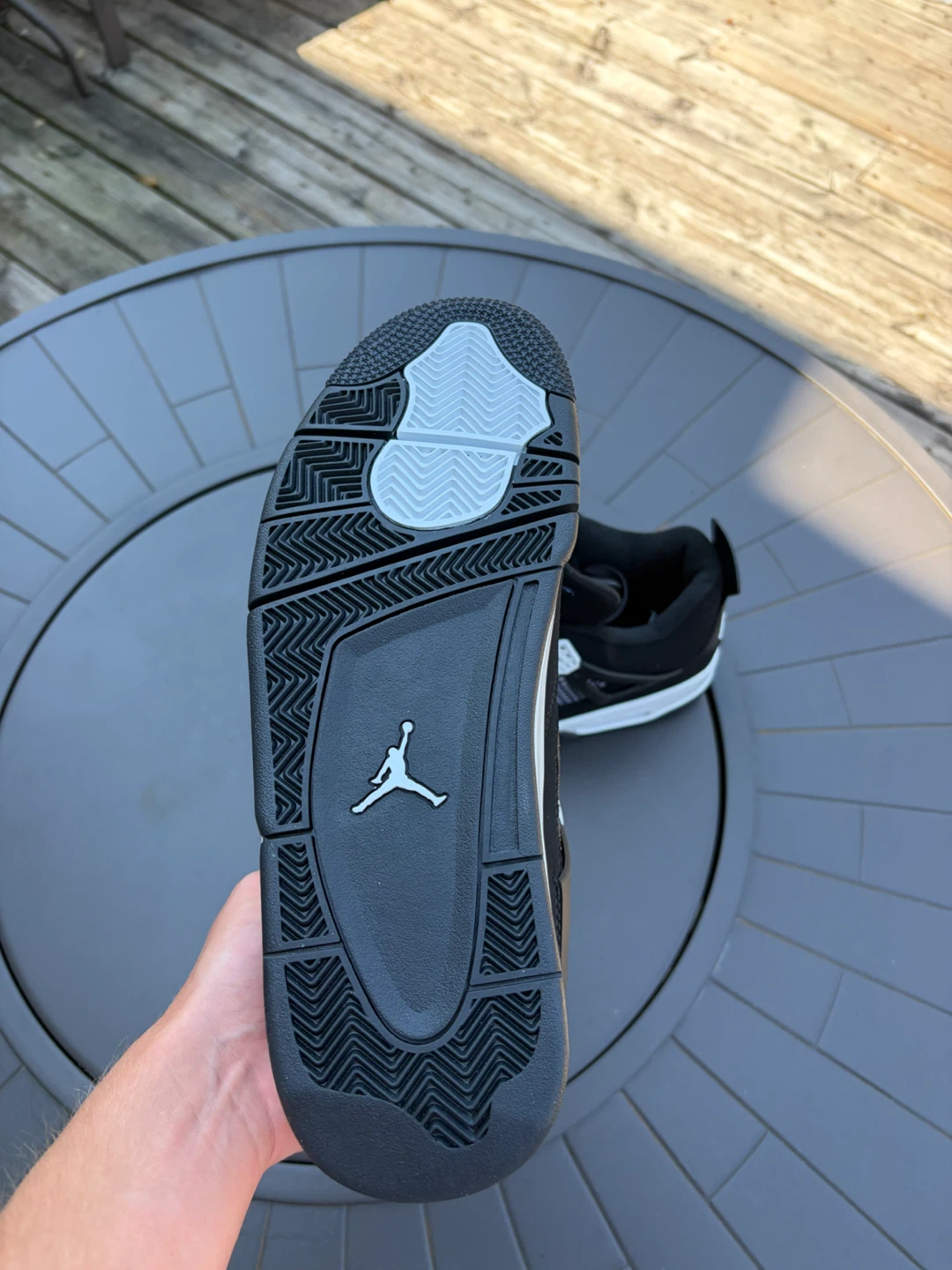 Air jordan 4 white thunder - photo 3